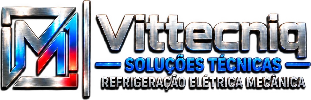 Logotipo Vittecniq — Soluções Técnicas: Refrigeração, Elétrica e Mecânica